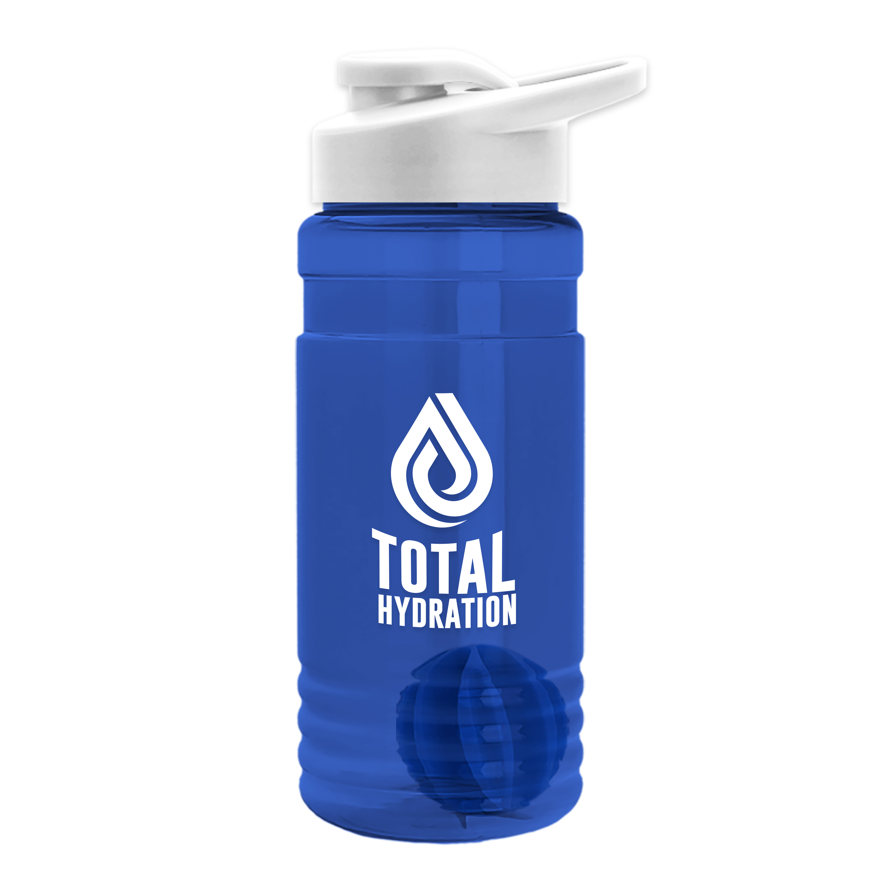 Groove Tritan® Shaker Bottle with Drink-Thru Lid and Mixing Ball - 20 oz.